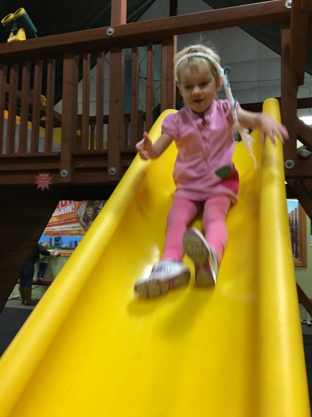 Recreations Outlet is always fun, but we especially enjoy it when it’s not crowded on a Madeira Moms play date morning (last Friday).