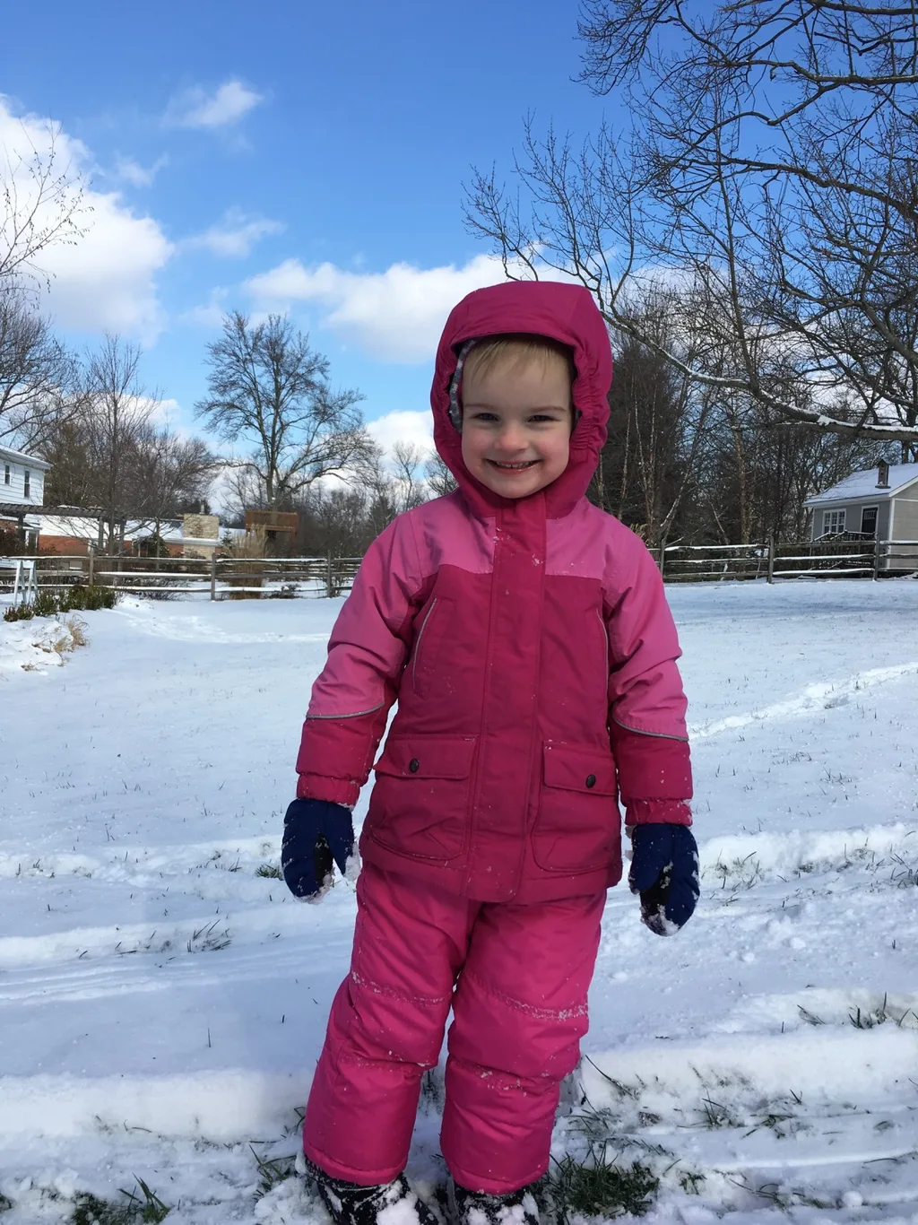 More fun in the snow.