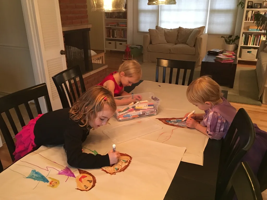 “Mom! We like this paper!”