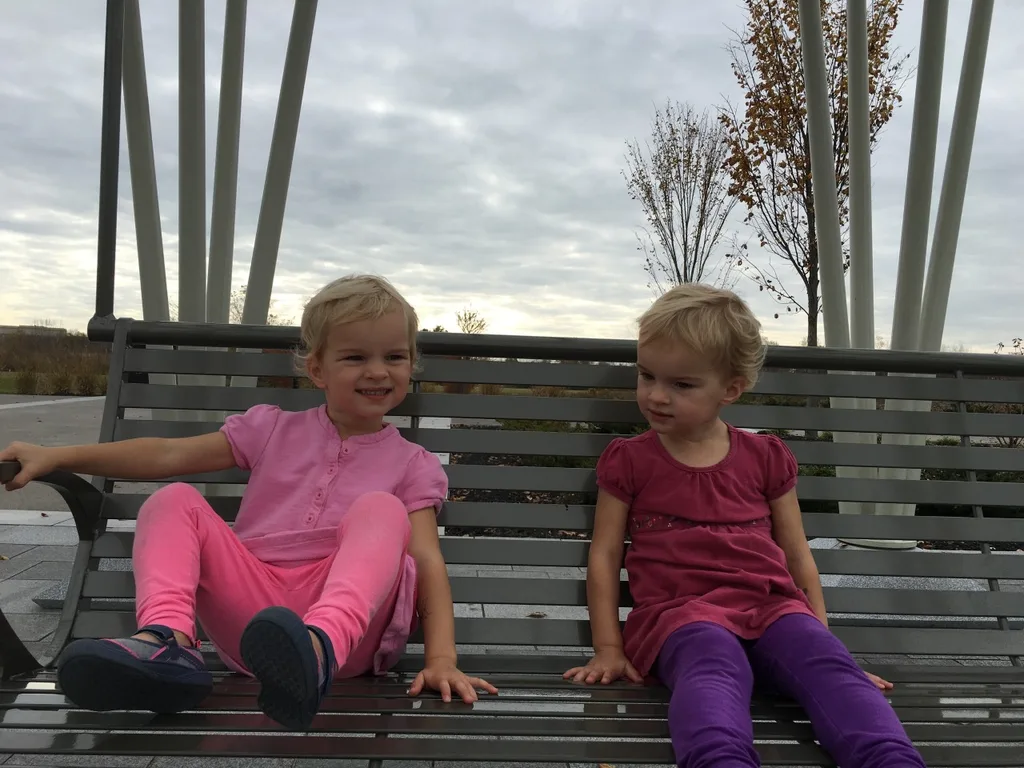 The results of the twin DNA test are back, and these two rascals are in fact identical twins! I told the girls and Gwen asked “is that the same or different?” I said the same. And she said “but I want to be different!” I assured her that they are still unique, but that now we know why so few people can tell them apart. What a surprise!