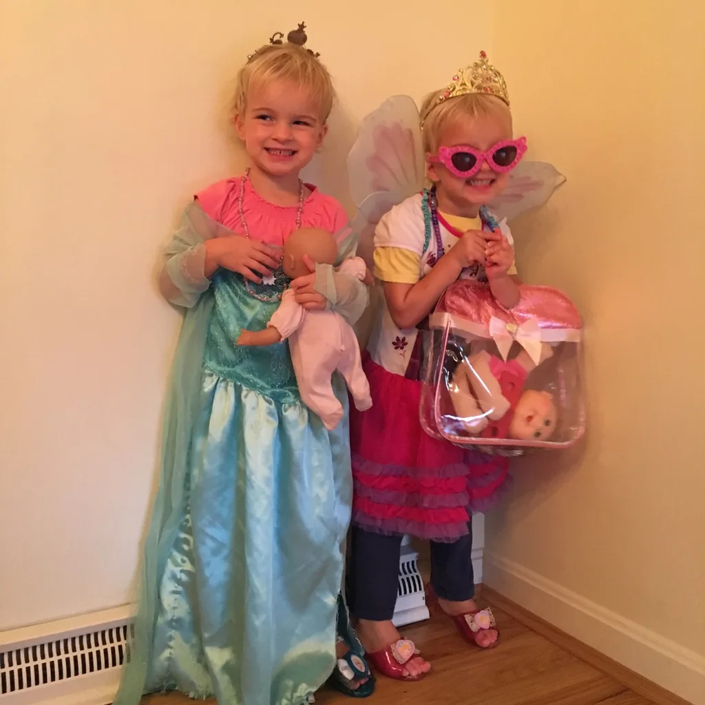 The results of the twin DNA test are back, and these two rascals are in fact identical twins! I told the girls and Gwen asked “is that the same or different?” I said the same. And she said “but I want to be different!” I assured her that they are still unique, but that now we know why so few people can tell them apart. What a surprise!