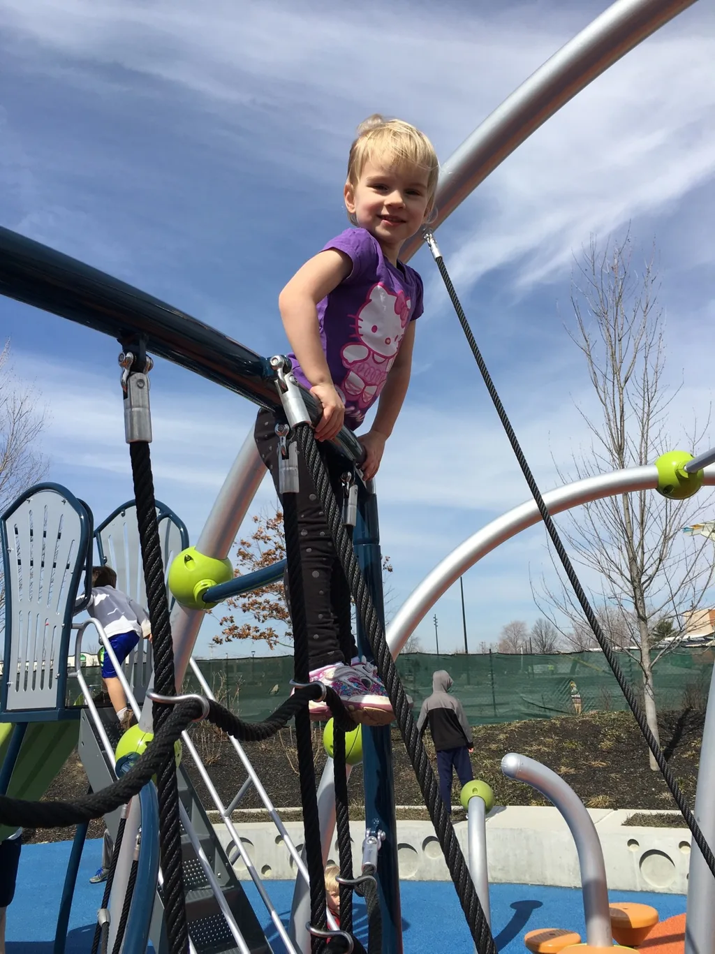 After monkeying around at Summit Park, Gwen and Josie got to enjoy their very first Dairy Queen ice cream.