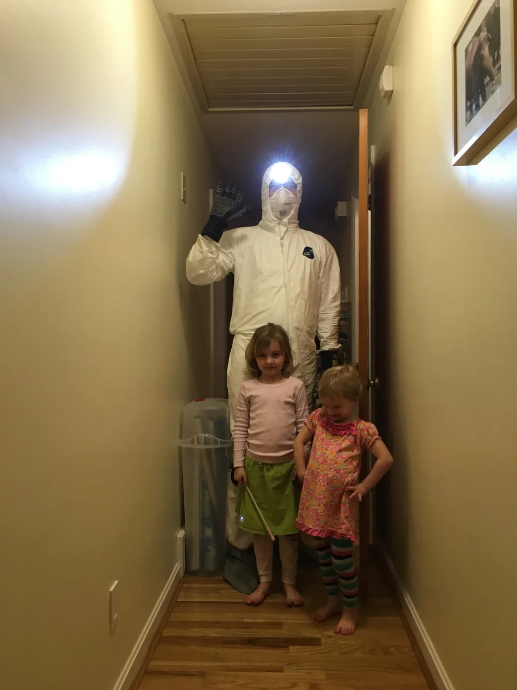 Heading off to a galaxy far, far away – aka the attic!