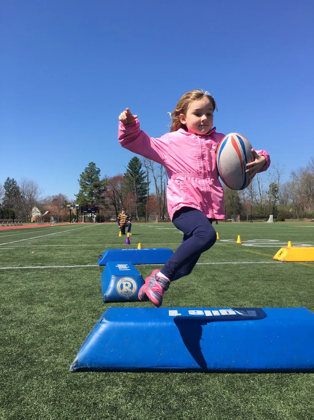 Two Easter egg hunts in one day! Candy, games, friends… what a fun day!