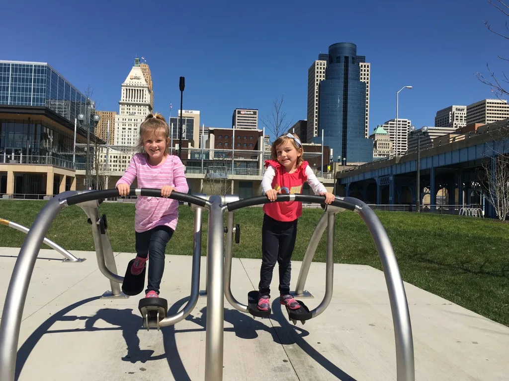 After storytime today, we had wonderful time with friends at Smale Riverfront park.