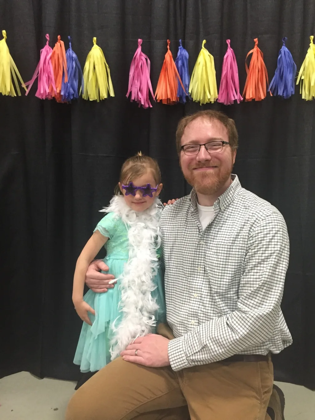 This duo had a great time at the Father Daughter Dance.