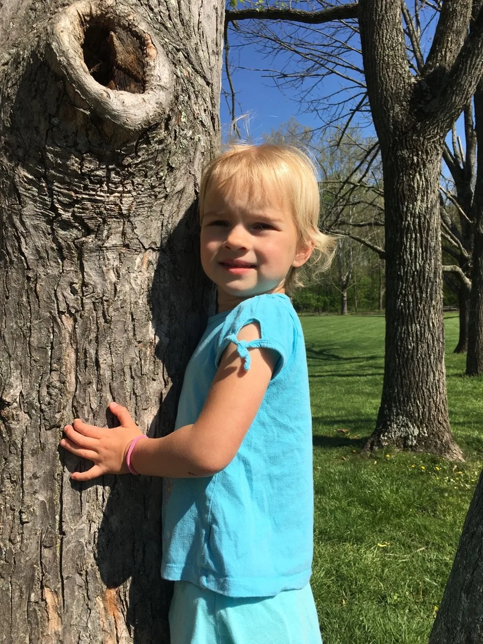 It was a double park day for us! We visited two lovely Indian Hill parks. Camp Livingston in the morning and (King) Stephan Field in the afternoon.