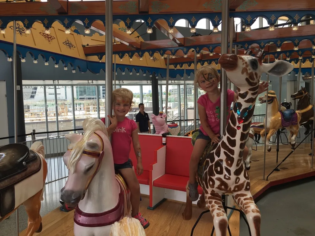 We spent the first day of summer vacation on bikes and picnicking at Smale Riverfront Park with Auntie Em.