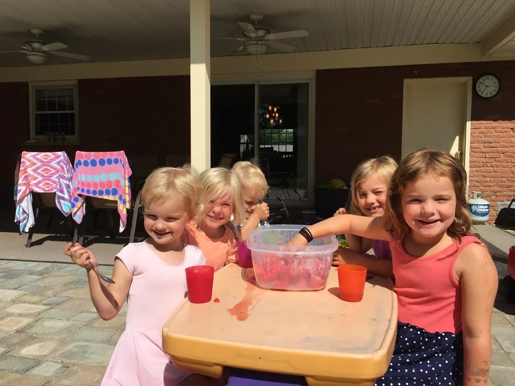 Someone may have had too much fun with Emma and Tessa today!