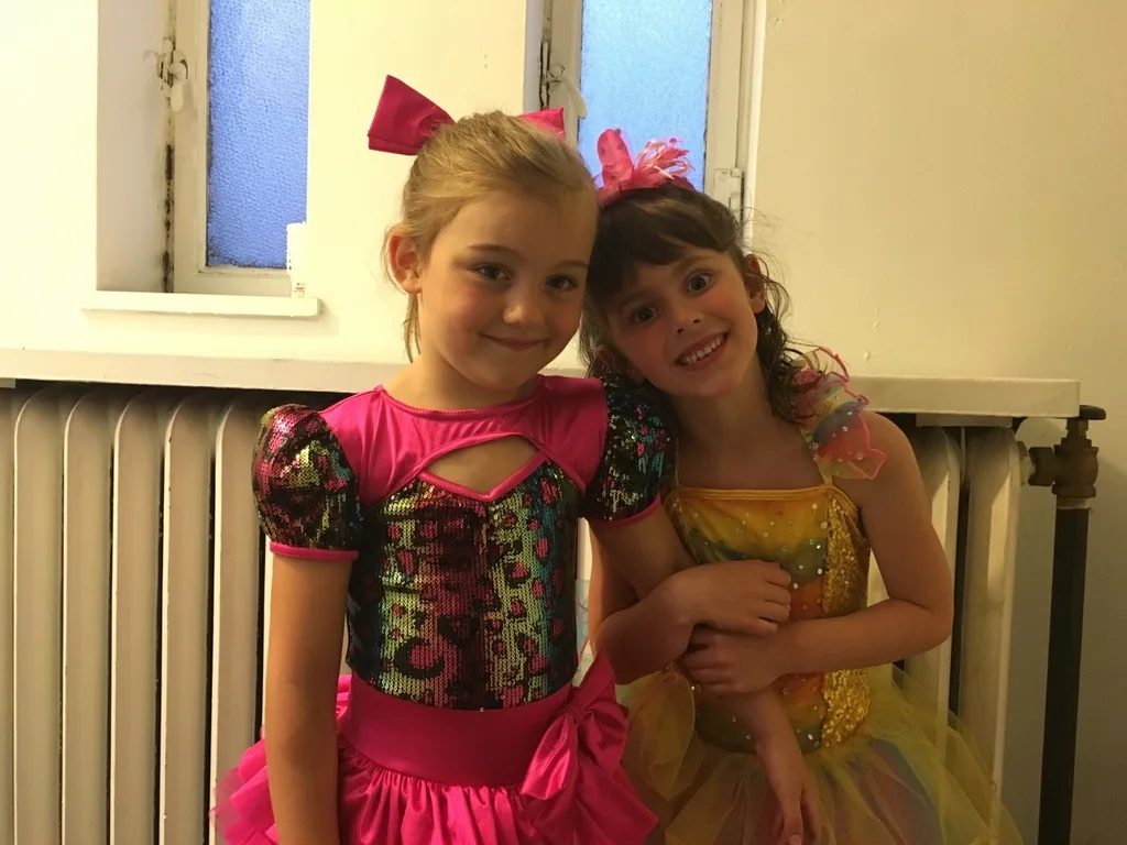 Abby was all smiles and did a wonderful job at her “Totally 80’s” dance recital!