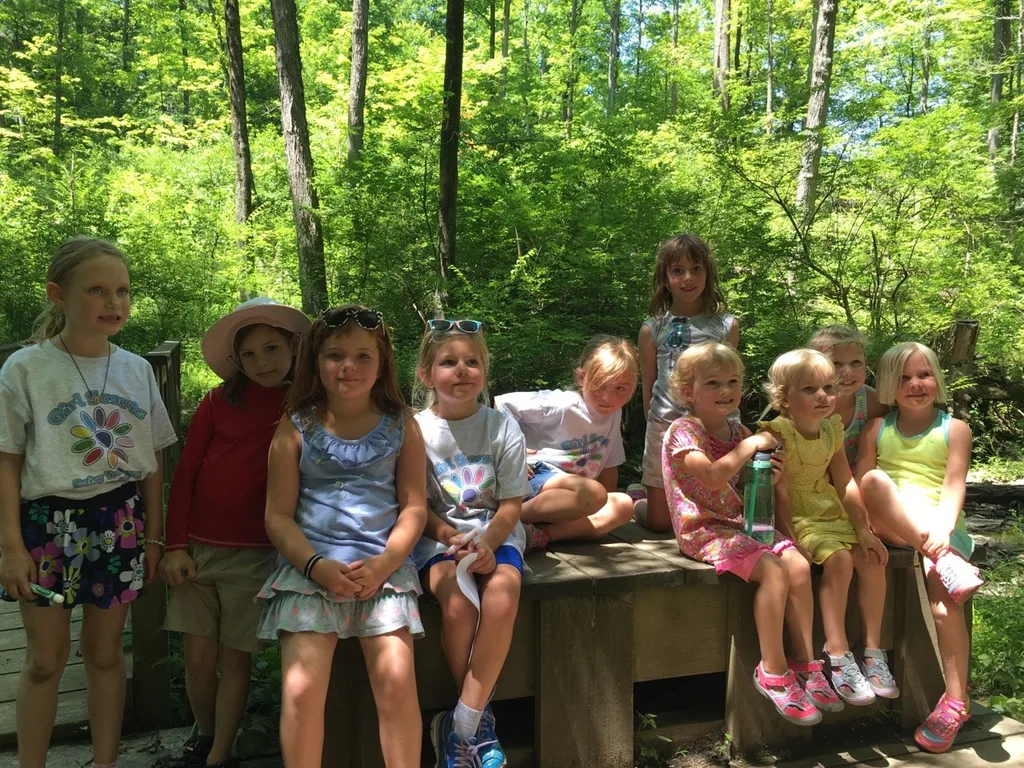 I am so proud of these Daisy Girl Scouts (and sisters)! They all did such a great job hiking and creeking today at French Park! And, they had a really good time too!