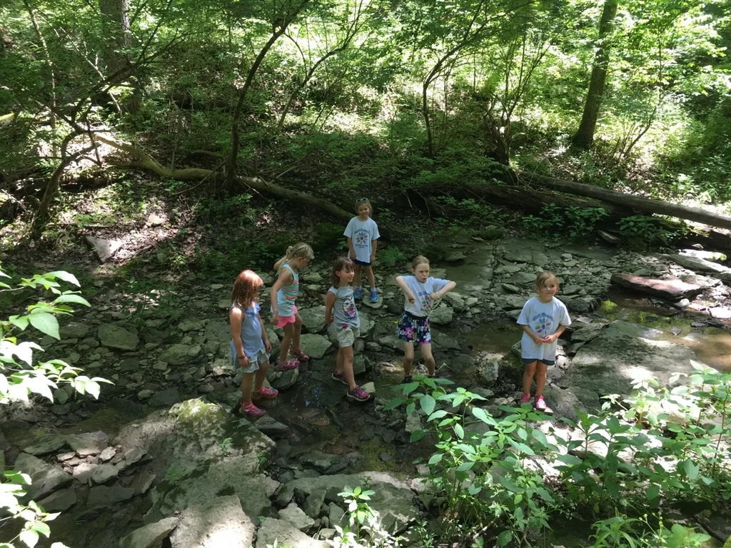 I am so proud of these Daisy Girl Scouts (and sisters)! They all did such a great job hiking and creeking today at French Park! And, they had a really good time too!
