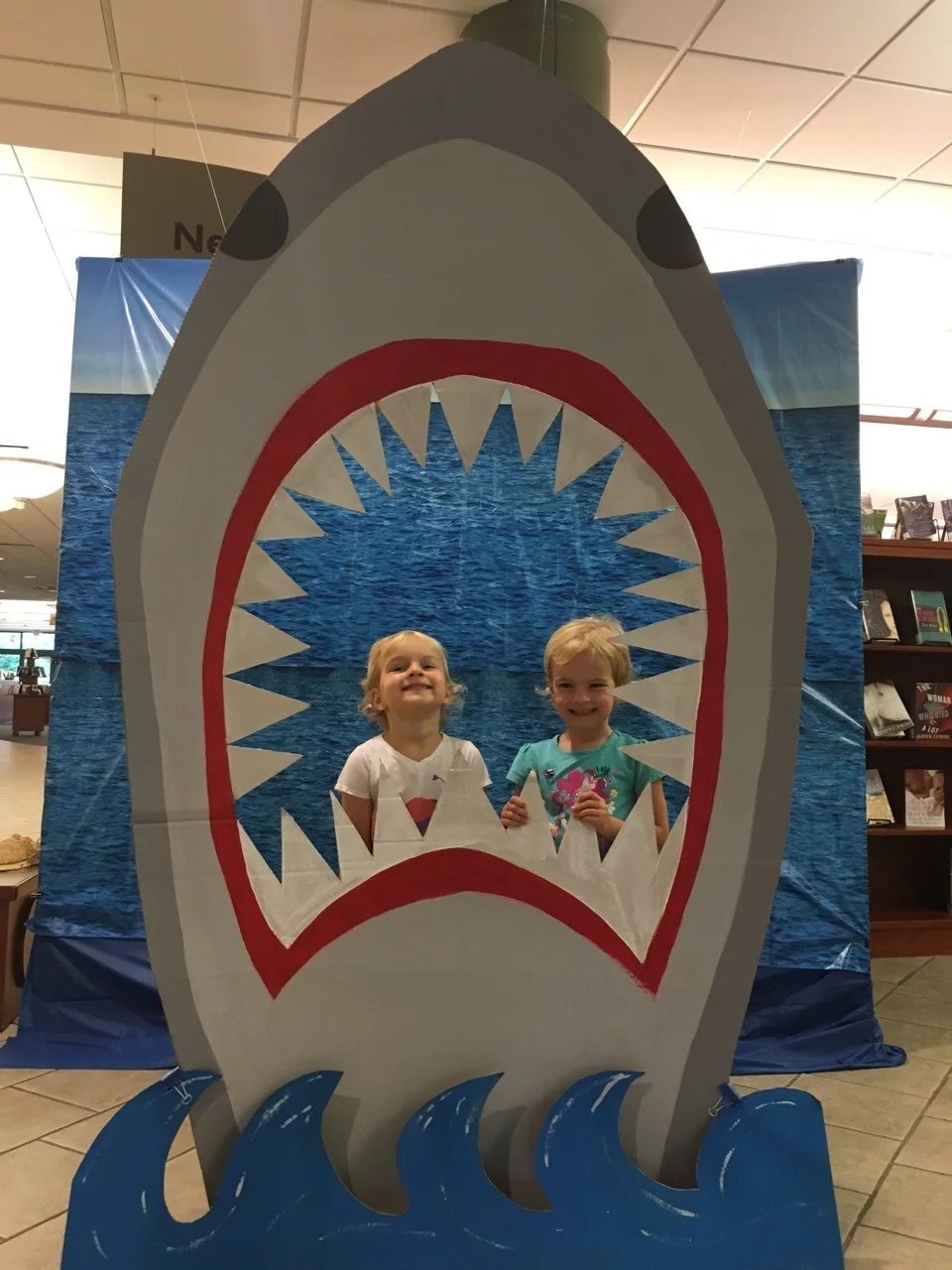 Sharks! Princesses! Goats! And Auntie Em was with us too. What a fun day!