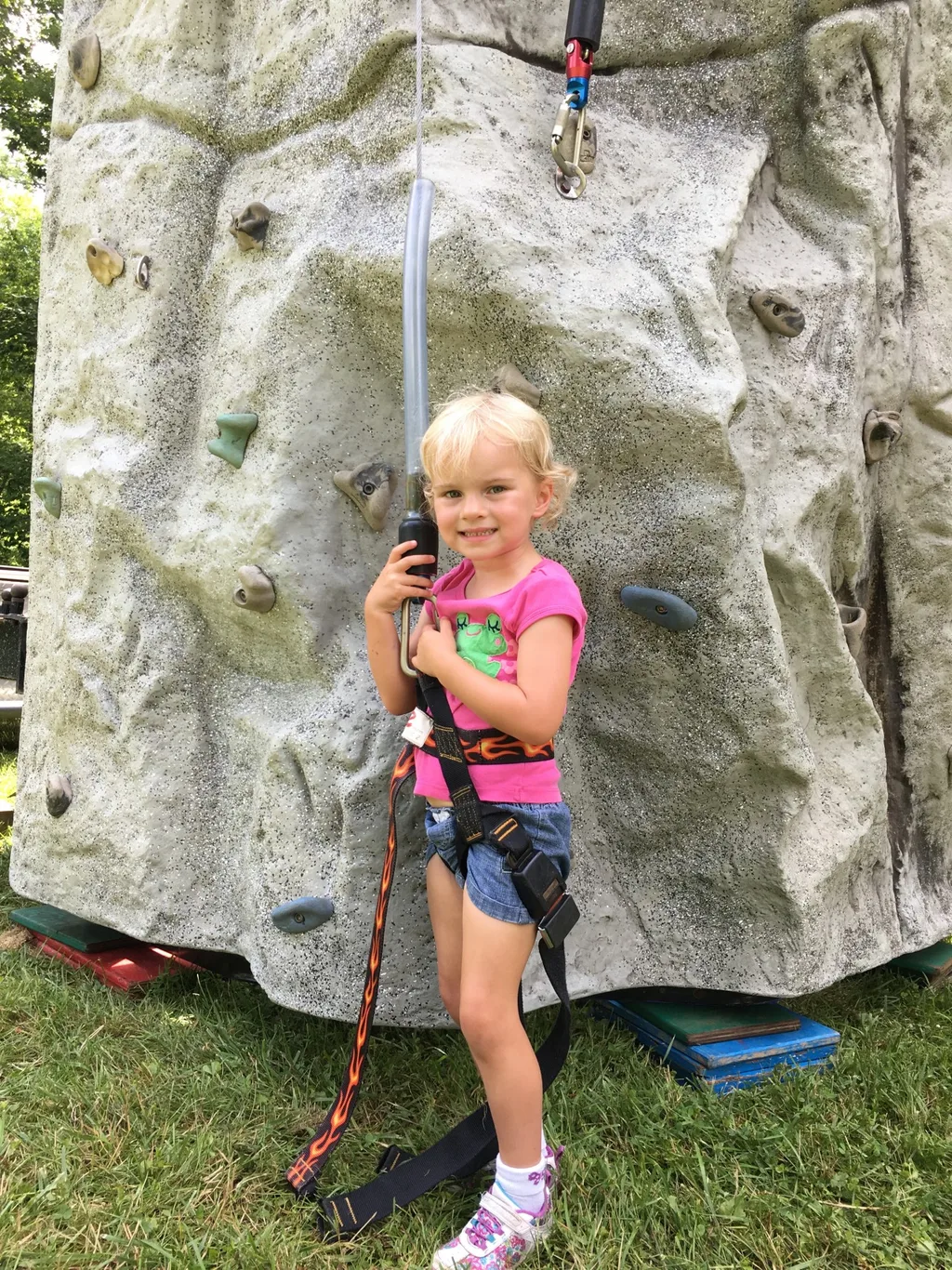 Gwen and Josie joined the other pixies at Girl Scout camp today.