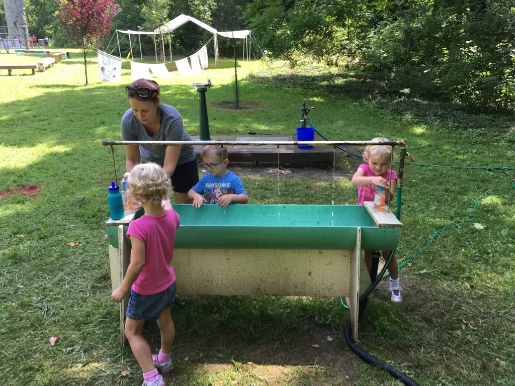 Gwen and Josie joined the other pixies at Girl Scout camp today.