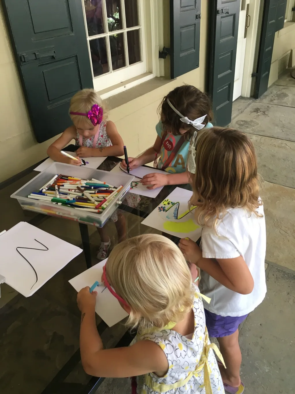 Crafts, games, a puppet show, a tiger – Sunday Funday at the Taft Museum of Art.
