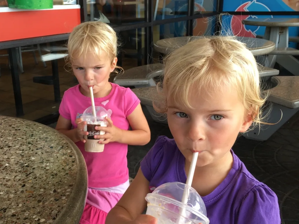 Two days of twin playgroup fun last week! Both started at a local park, and ended with ice cream.