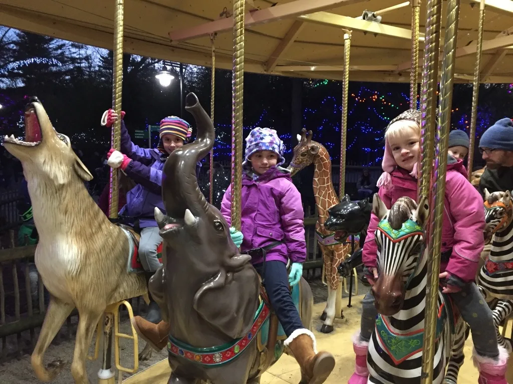 We had a great time walking in a winter wonderland!