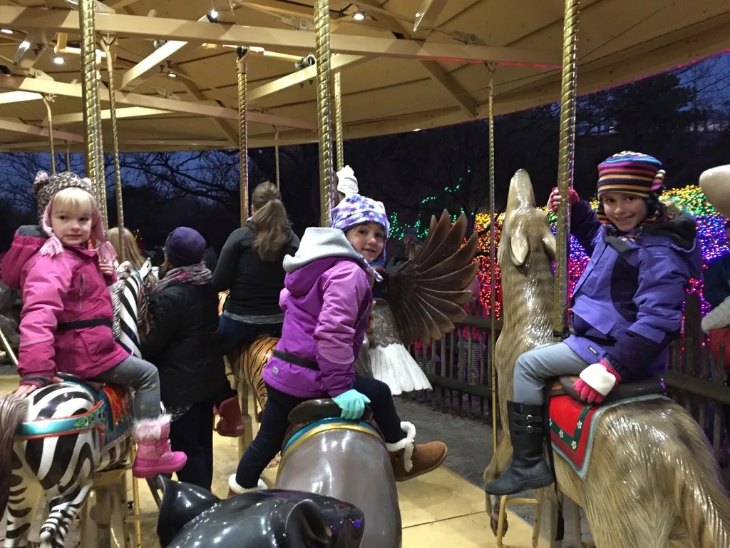 We had a great time walking in a winter wonderland!