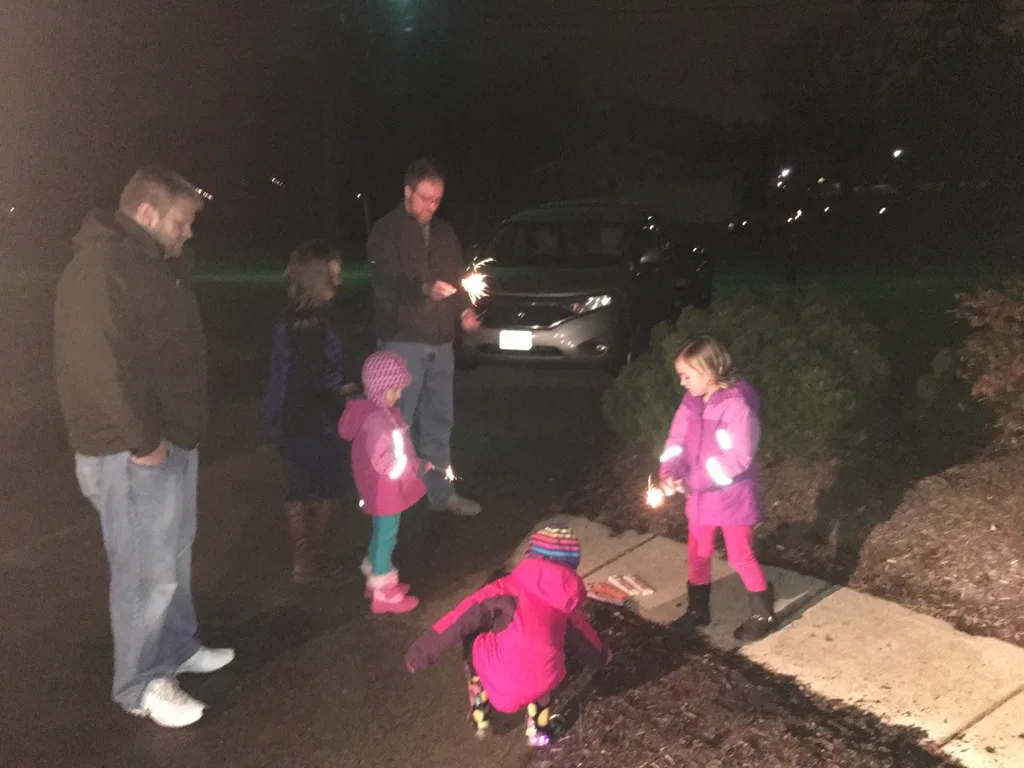 Now that Mel and Ron have Timmy, we got to start a new, family-friendly New Years Eve tradition: games and fun at their house!