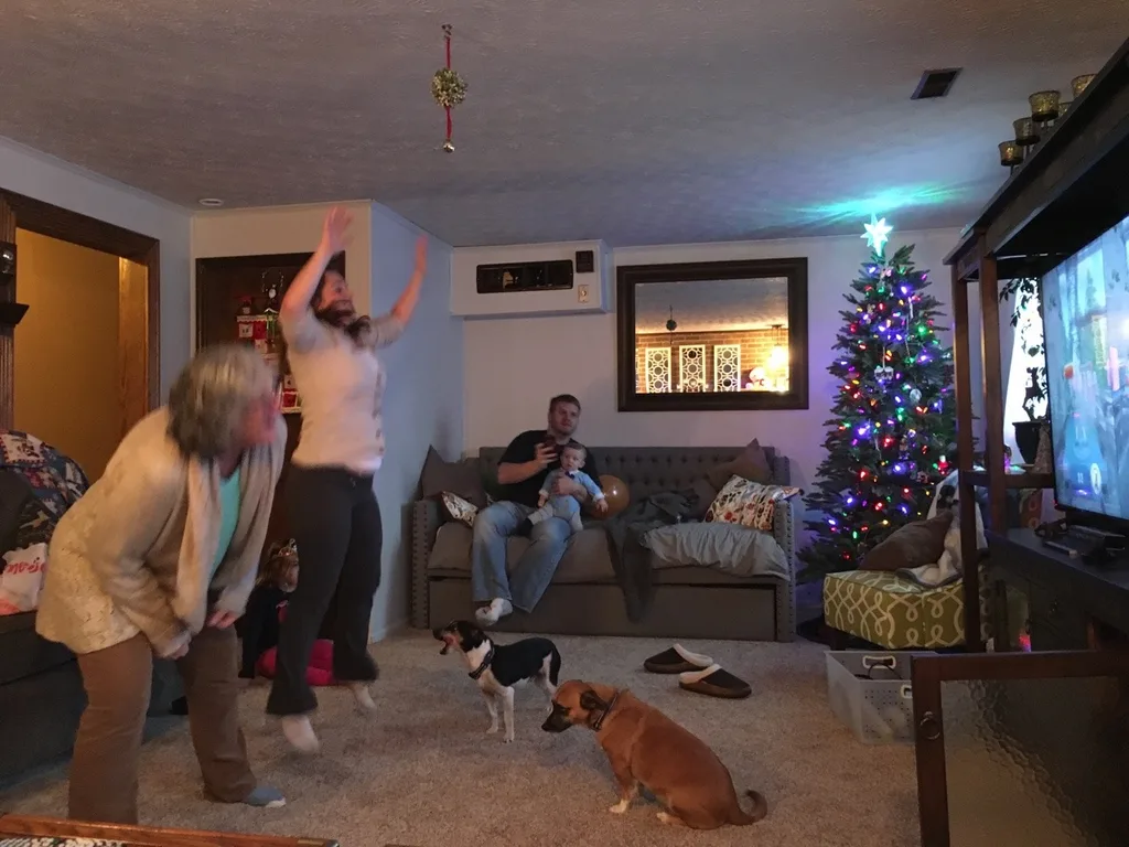 Now that Mel and Ron have Timmy, we got to start a new, family-friendly New Years Eve tradition: games and fun at their house!