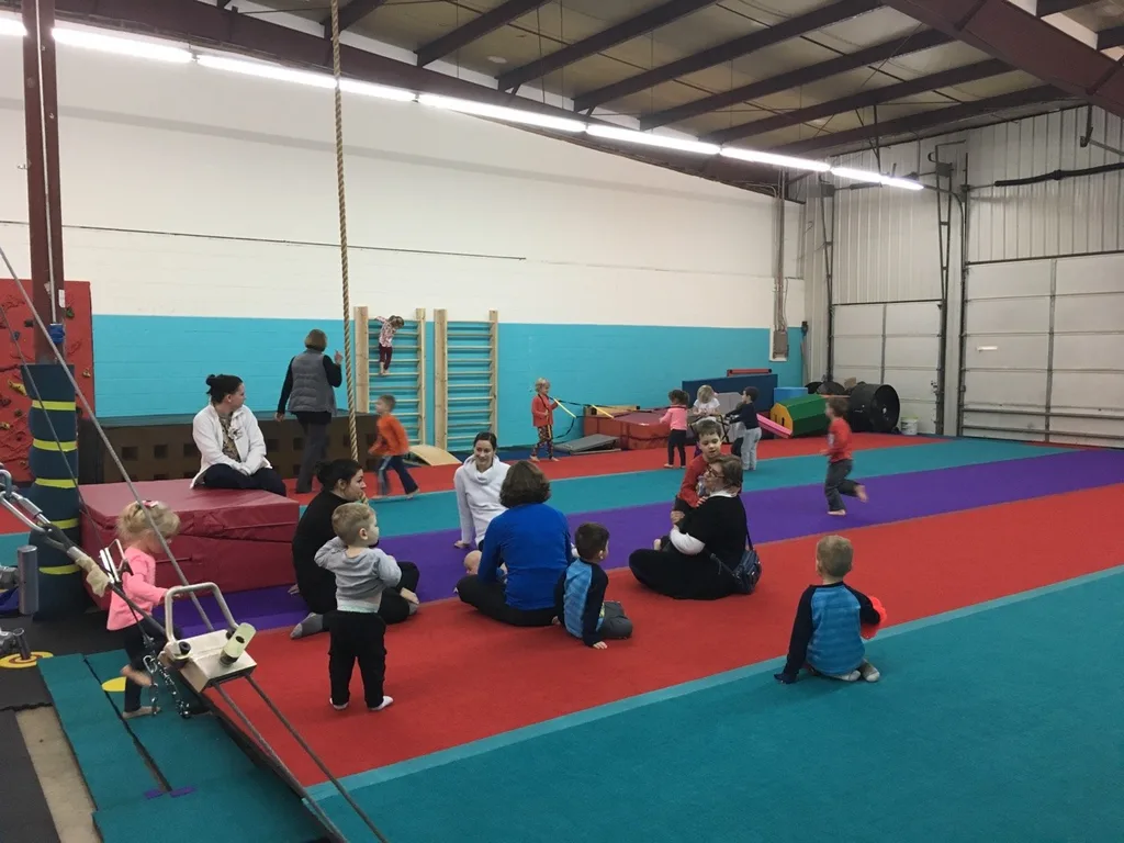 We had another fun Friday at Gym Skills with our preschool playgroup friends. It’s so great to watch them all happily play together. I remember well those play dates when they only ever spoke to their own twin. Now they all laugh and play together!