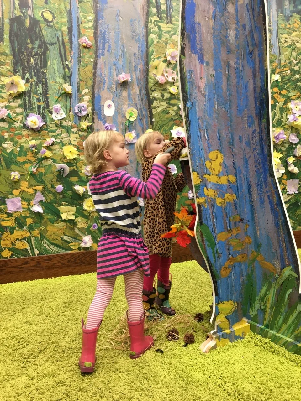 Gwen’s Van Gogh inspired sketch.