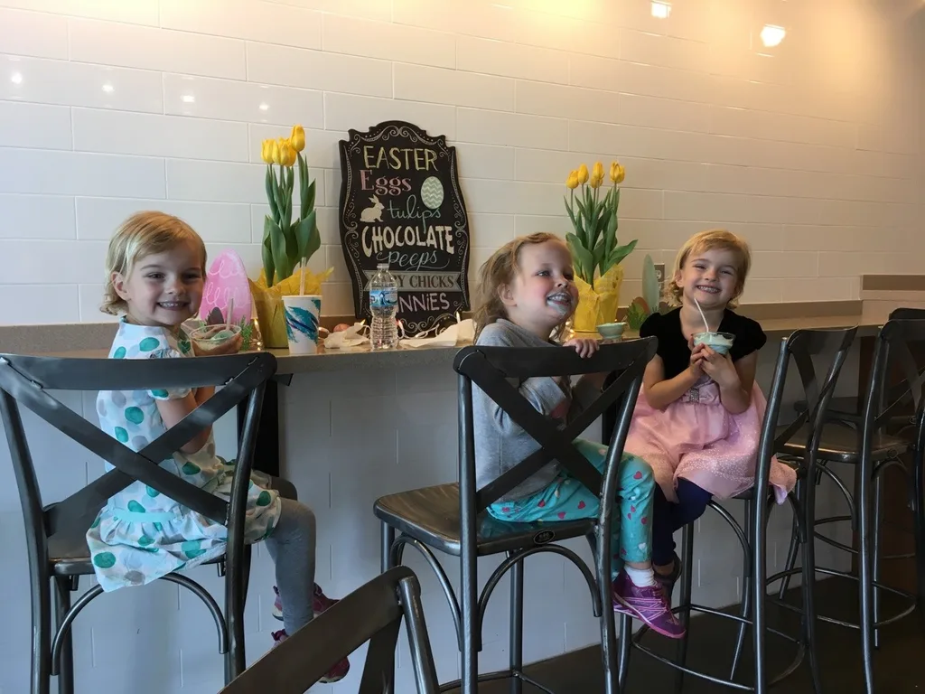 Today was a good day to play and eat ice cream at the park with “Snowphia.”