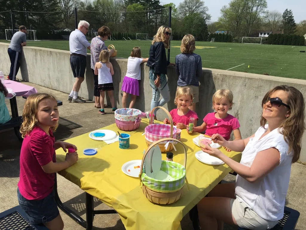 Two egg scrambles plus two family meals plus one scavenger hunt plus three very happy girls equals a very happy Easter weekend.