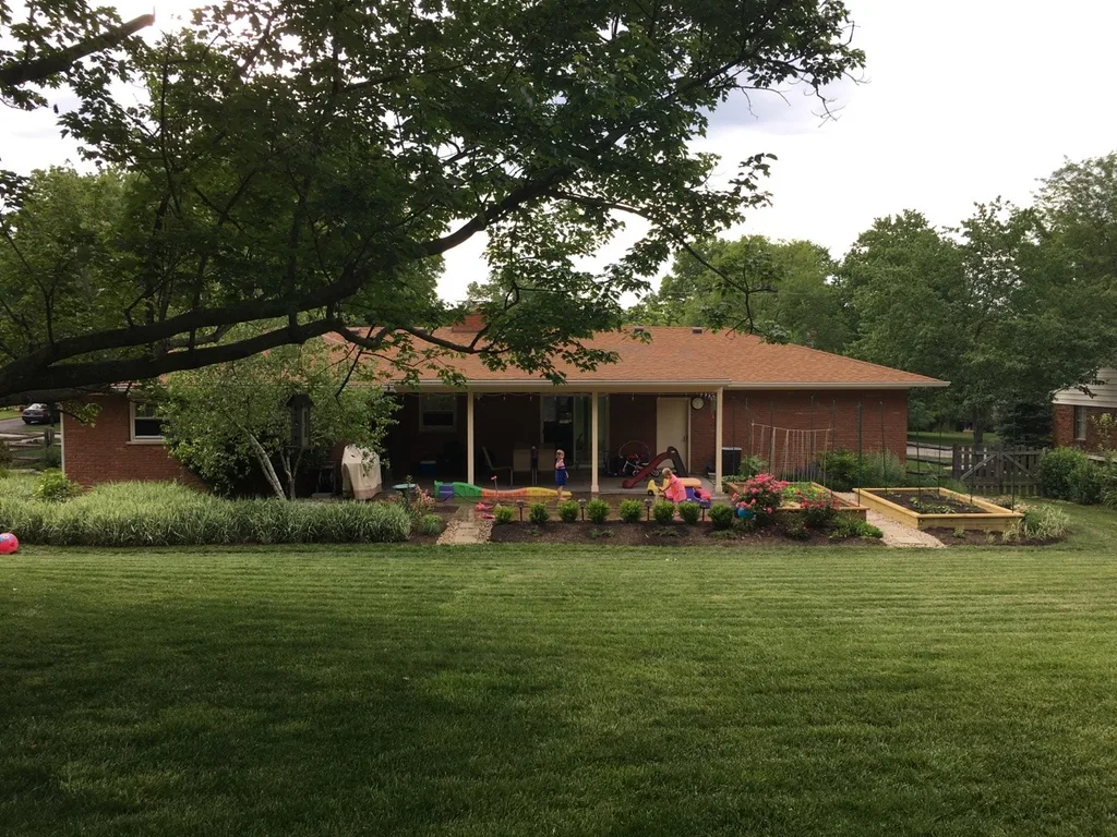 I’m a bit obsessed with before and after shots. Our backyard in 2003, 2014, and now. A lot can change with love or neglect!