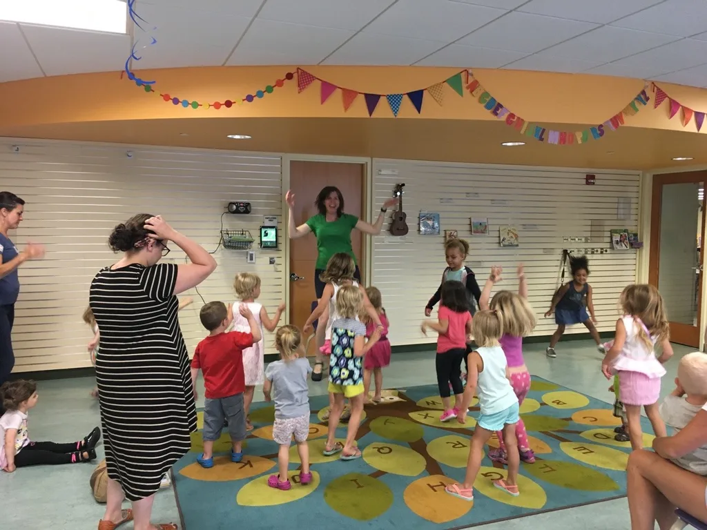 Abby was not happy about going to the library, but it turns out that big girls do still like storytime!