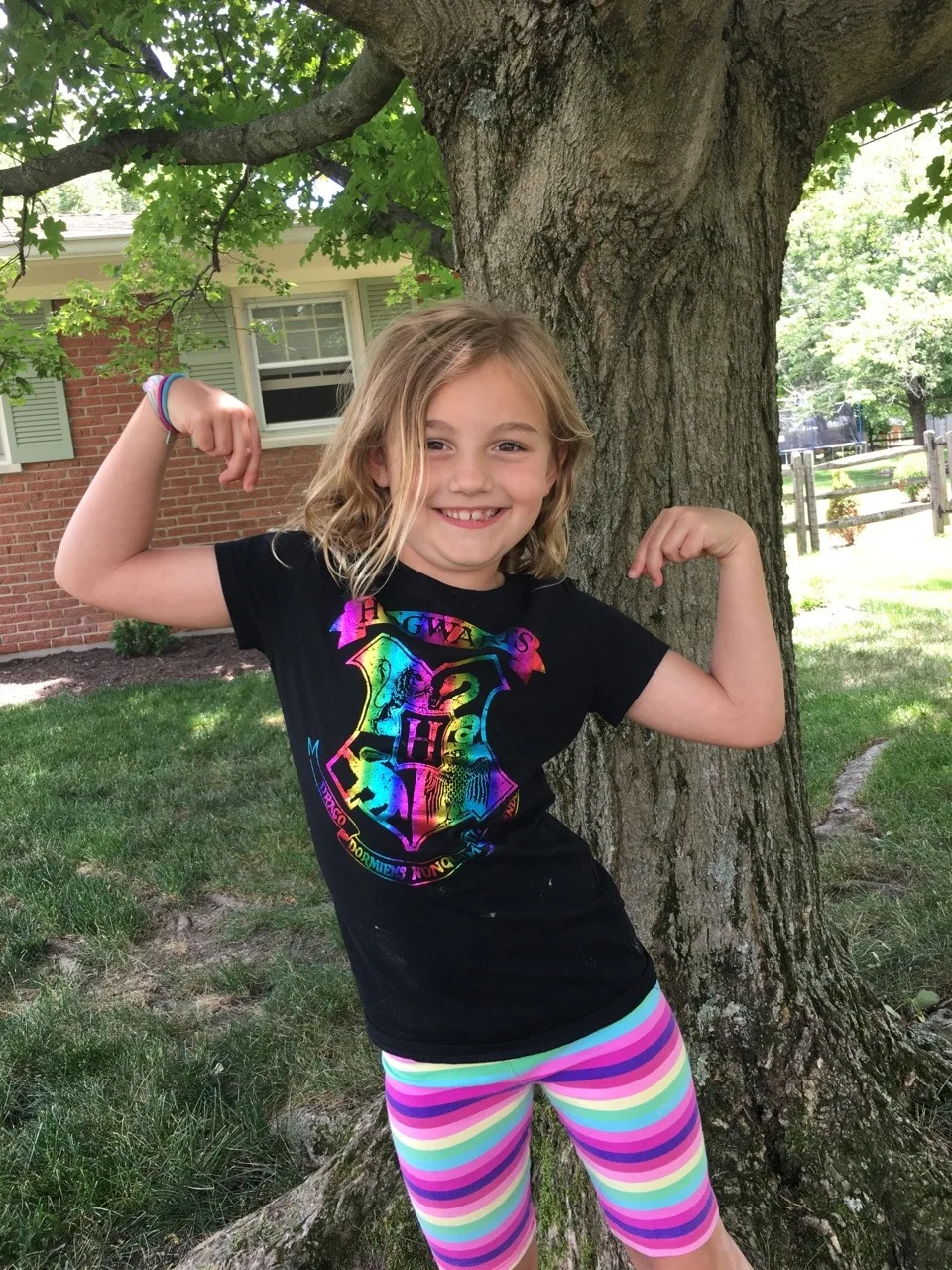 Our biggest Harry Potter fan turned 7 today!