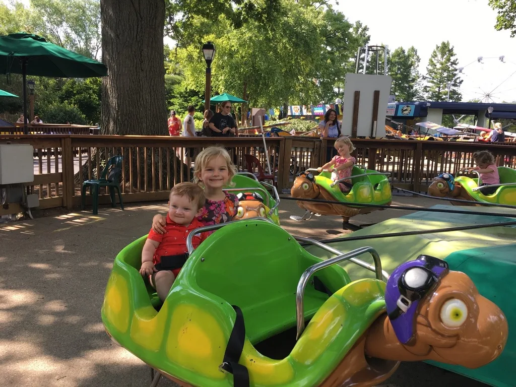 The girls had a blast celebrating Abby’s birthday at Coney Island. We were all so thankful for nice aunties willing to ride many spinning rides with little girls. Abby rode everything she was tall enough to ride. Gwen and Josie both tried the scrambler for the first time, and loved it. Gwen braved the Viking ship. And, the highlight of the evening, was Josie climbing up on the Coney Kids Sing stage to perform “Call Me Maybe” before a crowd.