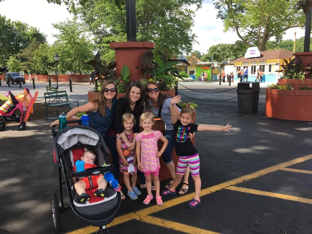 The girls had a blast celebrating Abby’s birthday at Coney Island. We were all so thankful for nice aunties willing to ride many spinning rides with little girls. Abby rode everything she was tall enough to ride. Gwen and Josie both tried the scrambler for the first time, and loved it. Gwen braved the Viking ship. And, the highlight of the evening, was Josie climbing up on the Coney Kids Sing stage to perform “Call Me Maybe” before a crowd.