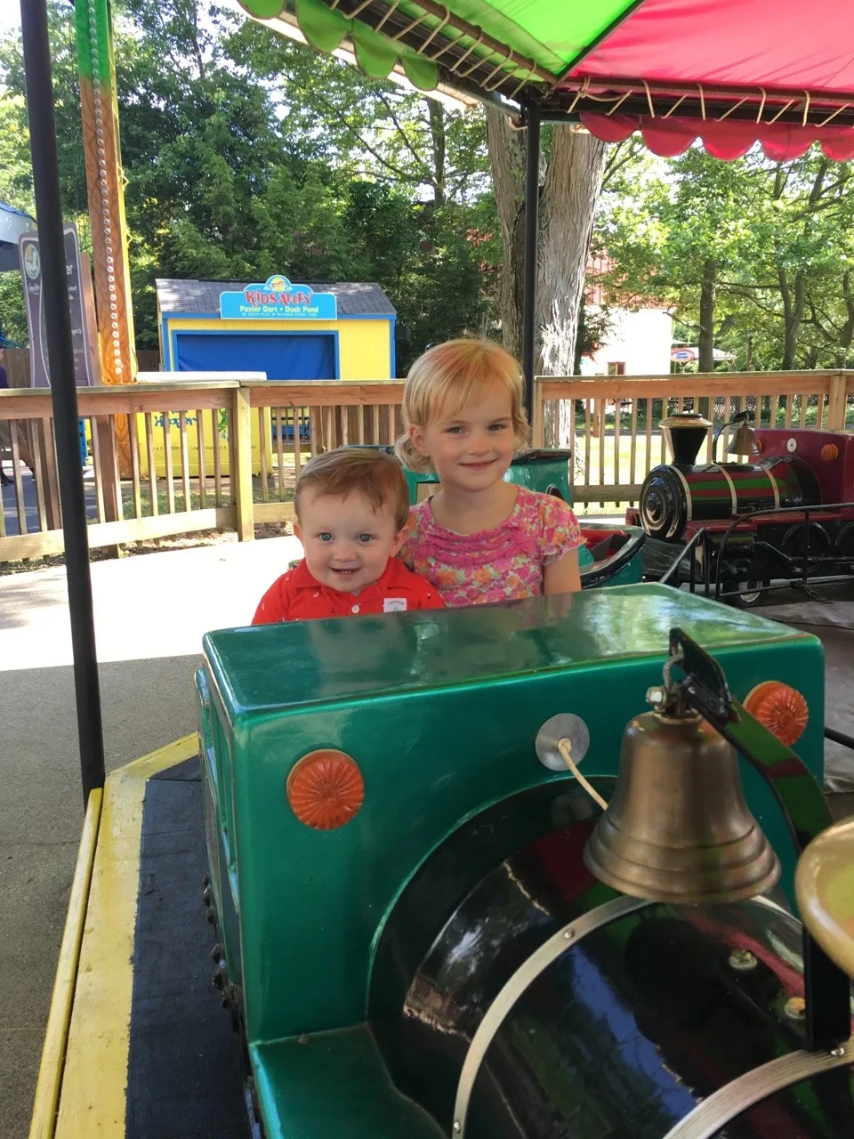 The girls had a blast celebrating Abby’s birthday at Coney Island. We were all so thankful for nice aunties willing to ride many spinning rides with little girls. Abby rode everything she was tall enough to ride. Gwen and Josie both tried the scrambler for the first time, and loved it. Gwen braved the Viking ship. And, the highlight of the evening, was Josie climbing up on the Coney Kids Sing stage to perform “Call Me Maybe” before a crowd.
