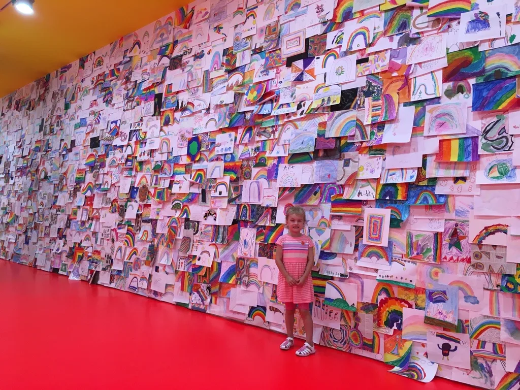 Girl date #2: Josie loved our urban adventure today. She was especially fond of the art activities and yoga at the Contemporary Arts Center. I wonder if she’ll fondly remember how I gave her tired legs a break by giving her a piggyback ride from Smale to Graeters.