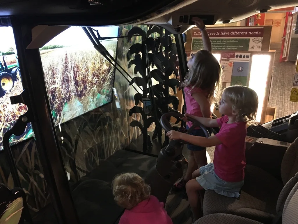 The first and last time I visited the Indianapolis Children’s Museum, I was almost exactly Abby’s age. I know I loved it, but the only thing I really remember was the indoor carousel. It’s still there, and so much more. We all had a great time! I think the girls now have their own fond memories.