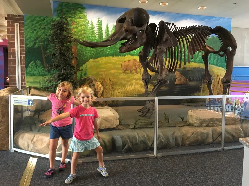 The first and last time I visited the Indianapolis Children’s Museum, I was almost exactly Abby’s age. I know I loved it, but the only thing I really remember was the indoor carousel. It’s still there, and so much more. We all had a great time! I think the girls now have their own fond memories.