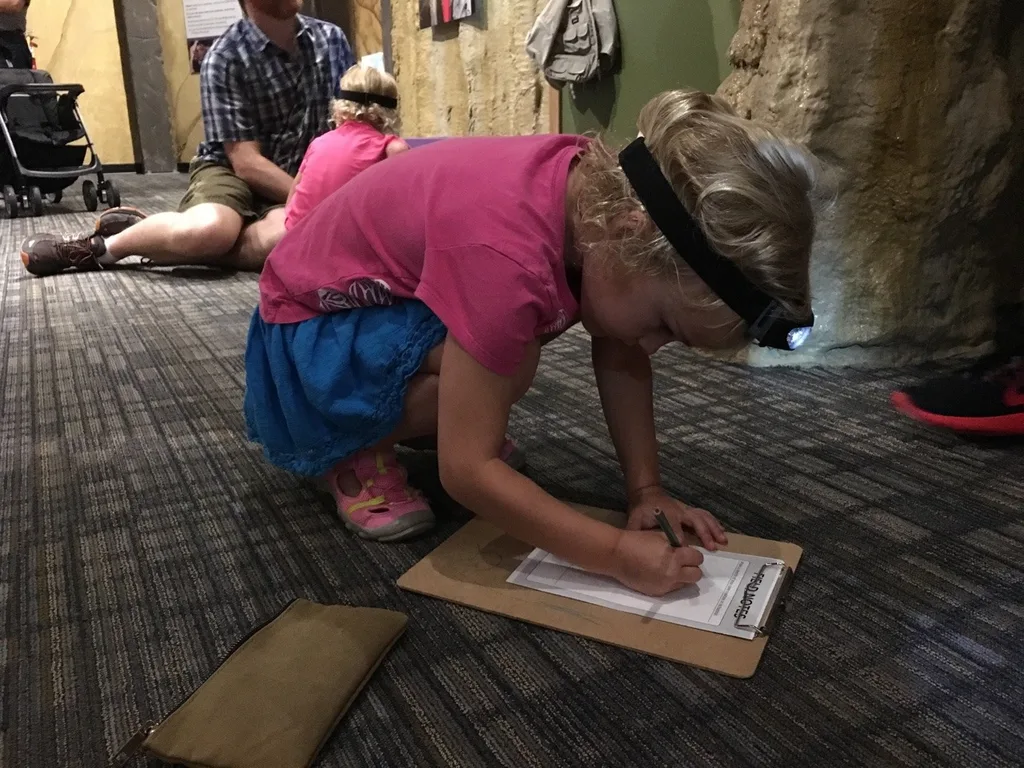 The first and last time I visited the Indianapolis Children’s Museum, I was almost exactly Abby’s age. I know I loved it, but the only thing I really remember was the indoor carousel. It’s still there, and so much more. We all had a great time! I think the girls now have their own fond memories.