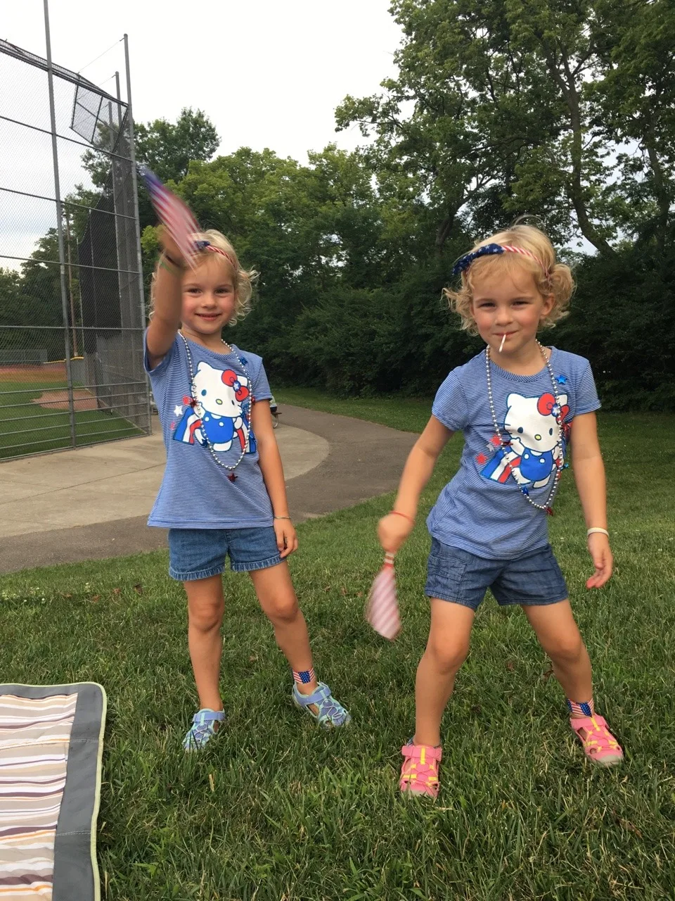 July 3rd fun: Blue Ash Nature Park in the afternoon , and then the Madeira Independence Day parade and fireworks that evening.