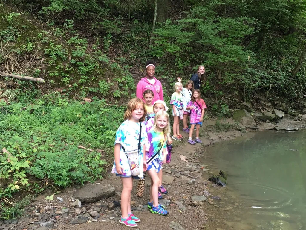 The weather was very HOT and it rained on Friday, but it was still a great week at Girl Scout camp. These girls were all “alive, alert, awake, enthusiastic” outdoor adventurers.