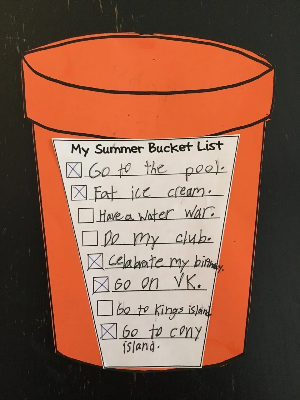 With just a few more weeks of summer vacation, Abby’s summer bucket list is complete! Abby “sort of” liked roller coasters, but loved water slides, even crazy ones that freaked her mama out!