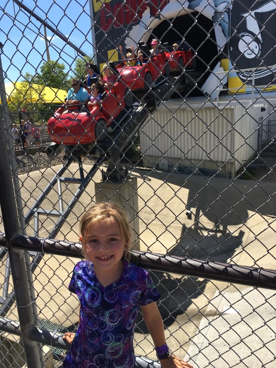 With just a few more weeks of summer vacation, Abby’s summer bucket list is complete! Abby “sort of” liked roller coasters, but loved water slides, even crazy ones that freaked her mama out!