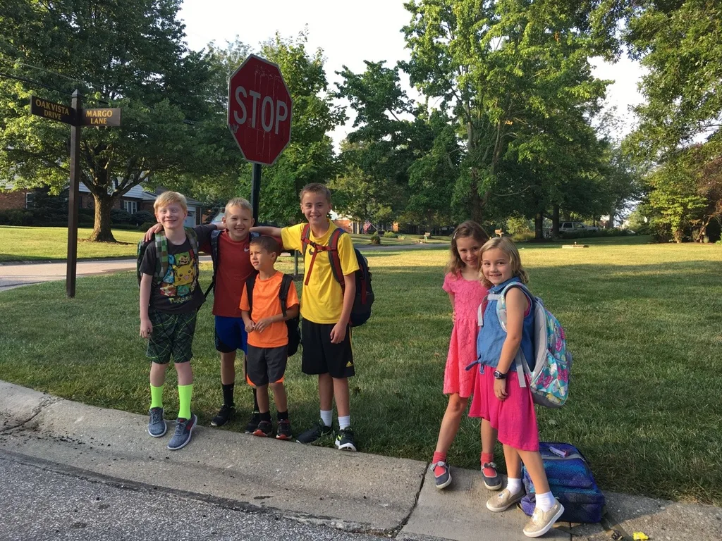 First day of second grade!