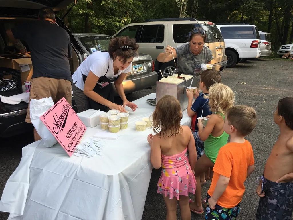 The water was freezing, but still we swam, devoured delicious pizza and ice cream, and had a great last hurrah at the pool.
