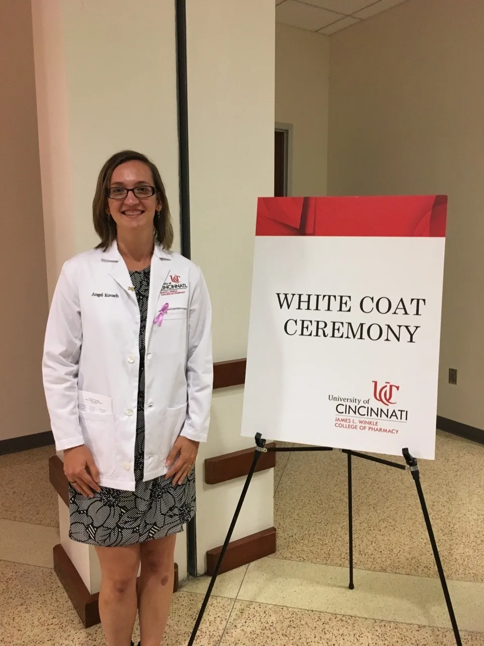 Angel already looks so professional.