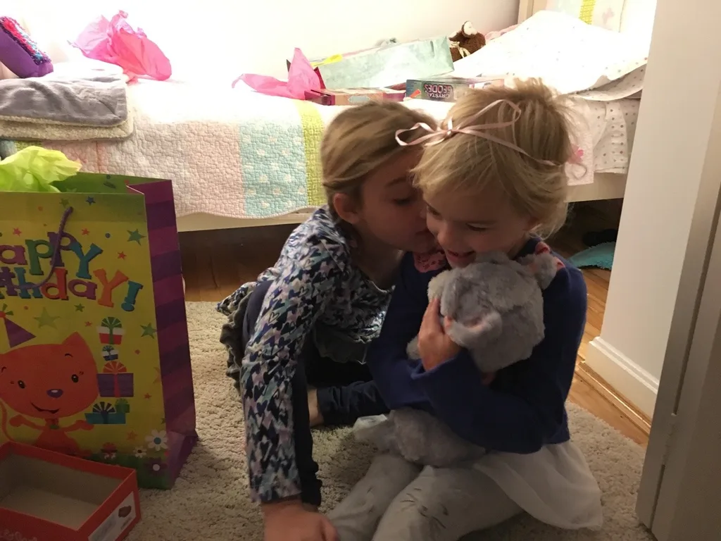 Five started with presents and ended with dinner at Dewey’s!