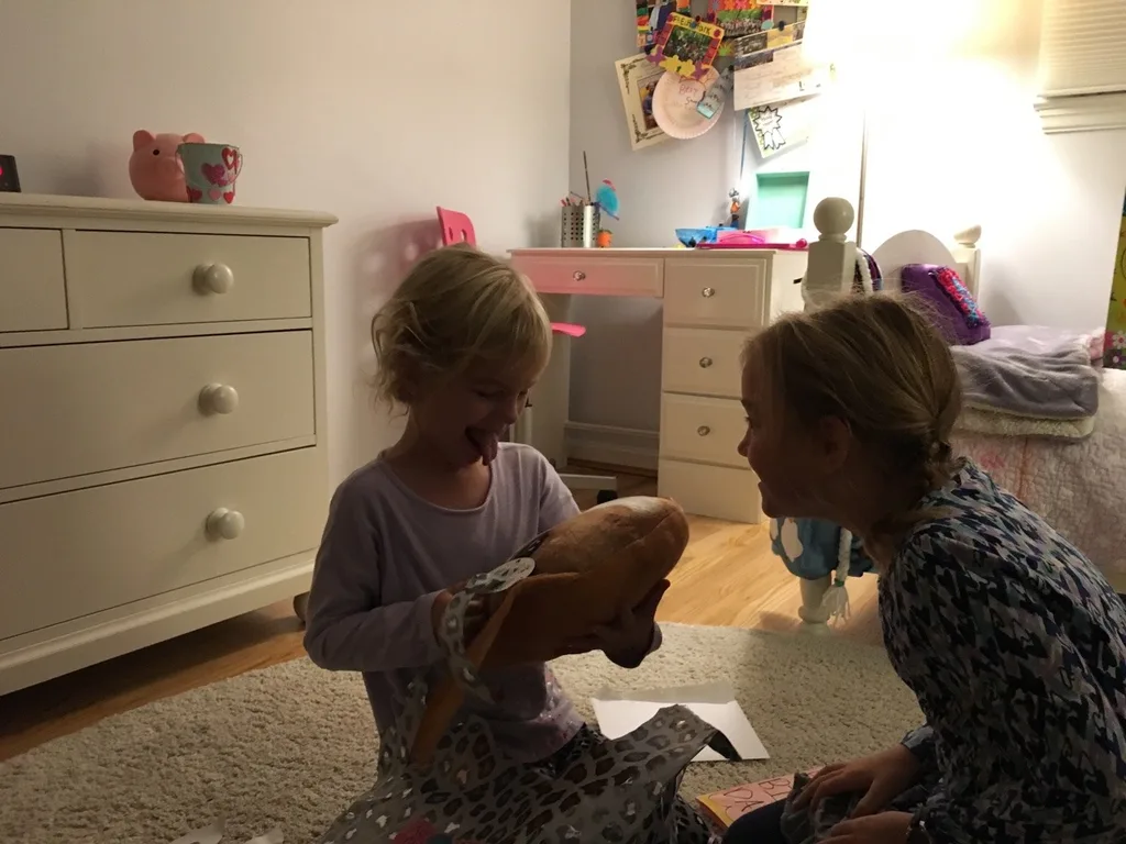 Five started with presents and ended with dinner at Dewey’s!