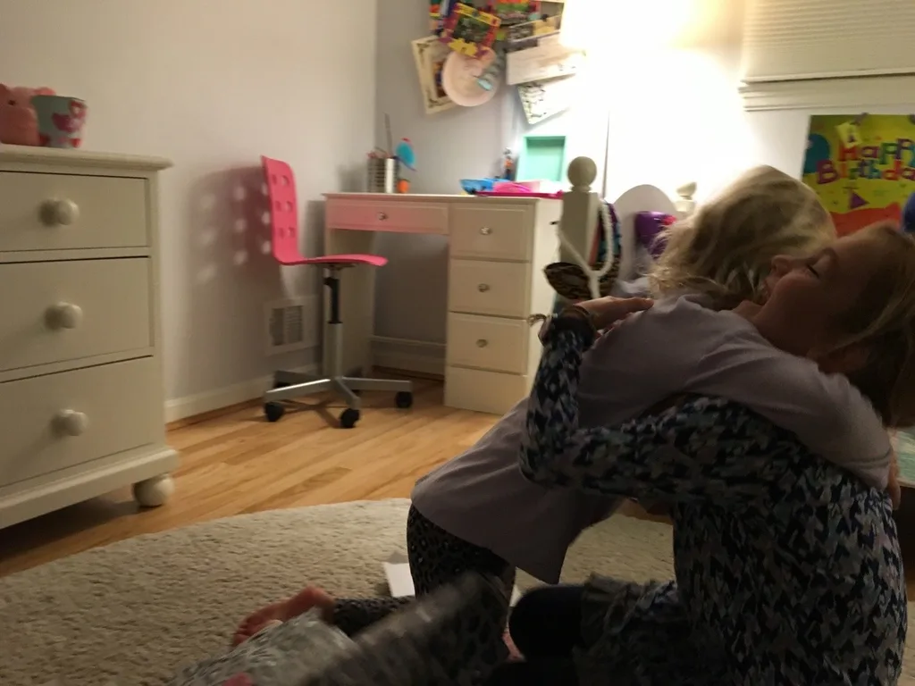 Five started with presents and ended with dinner at Dewey’s!