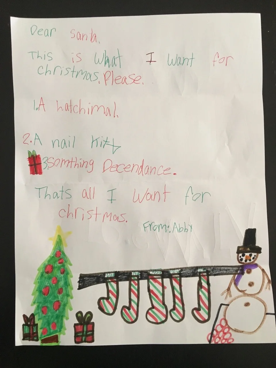 Letters to Santa